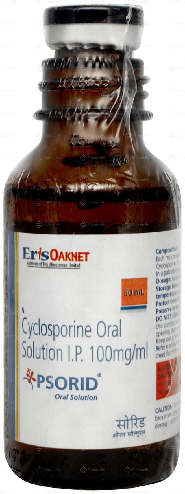 Psorid 100mg Oral Solution 50ml
