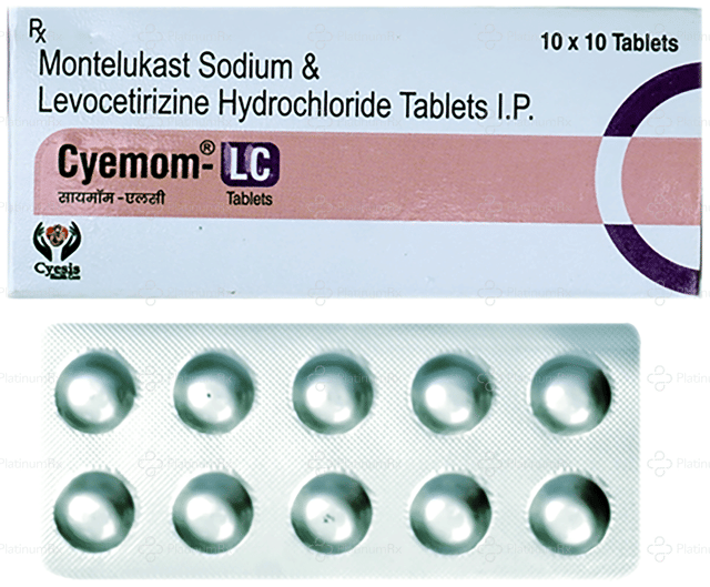 Cyemom LC 5/10mg Tablet 10s