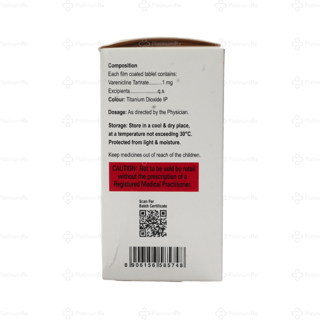 Varenismart 1mg Tablet 10s