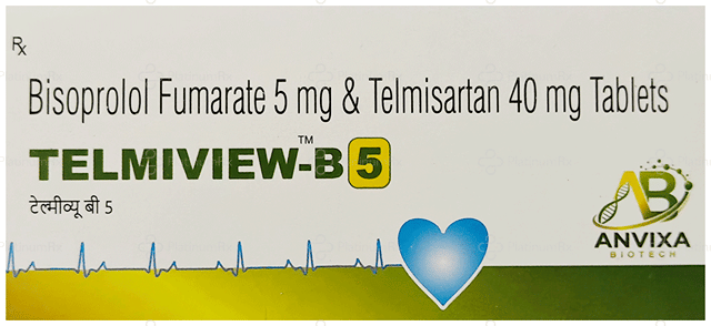 Telmiview B 5/40mg Tablet 10s
