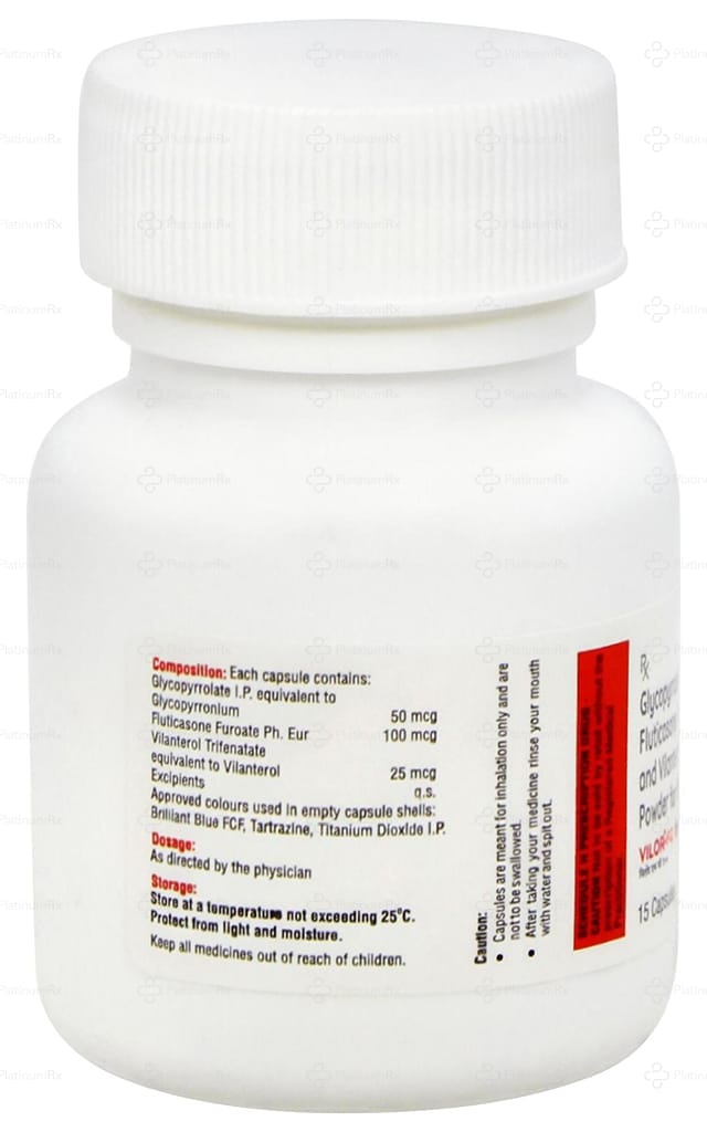 Vilor Fg 100mcg Capsule 15s