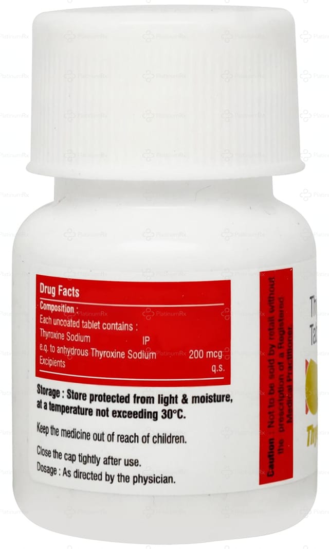Thyrorise 200mcg Tablet 120s