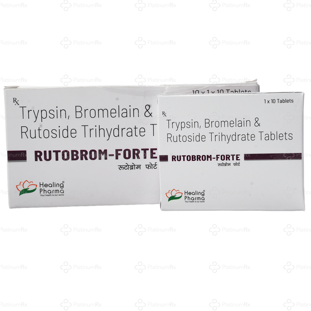 Rutobrom Forte Tablet 10s