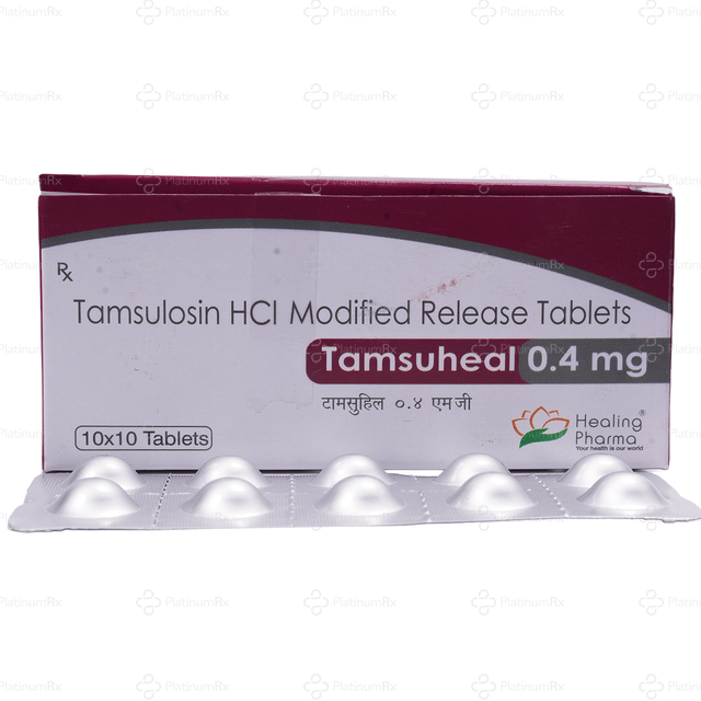 Tamsuheal 0.4mg Tablet MR 10s