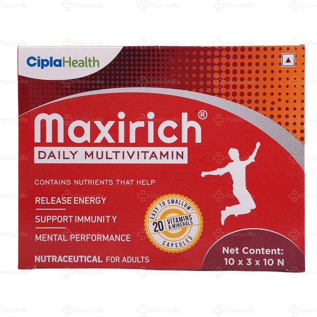 Maxirich Daily Multivitamin Capsule 10s
