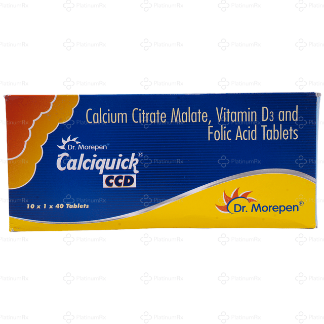 Calciquick CCD Tablet 40s