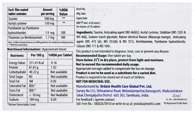Thiamin R Tablet 10s
