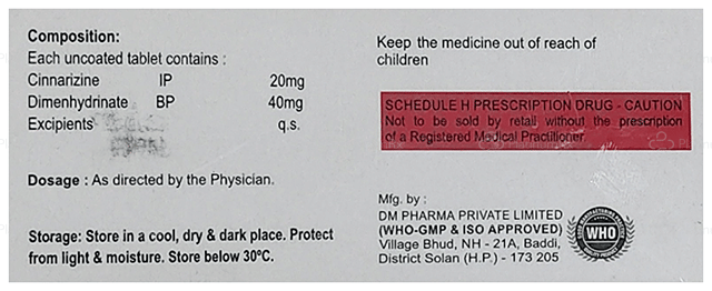 Spiniz 20/40mg Tablet 10s