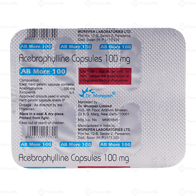 Ab More 100mg Capsule 10s