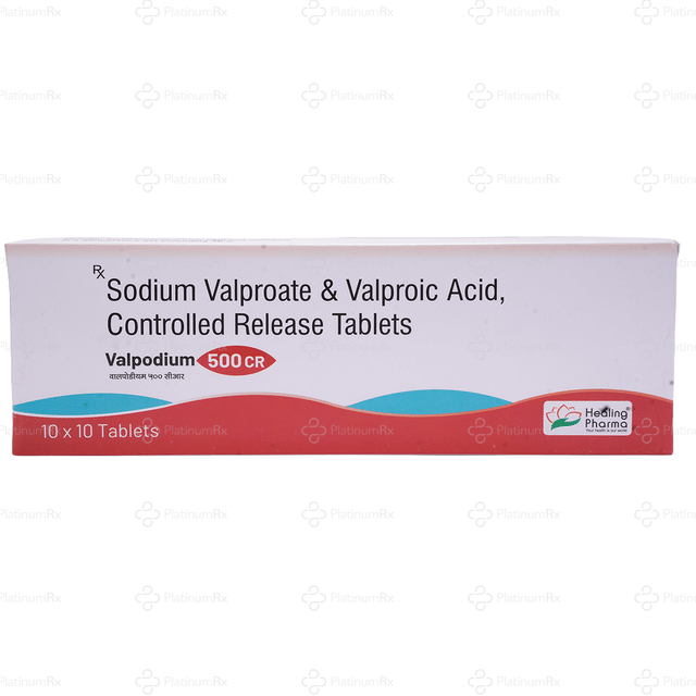 Valpodium 500mg Tablet CR 10s
