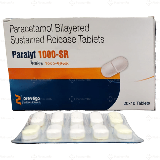 Paralyf 1gm Tablet SR 10s