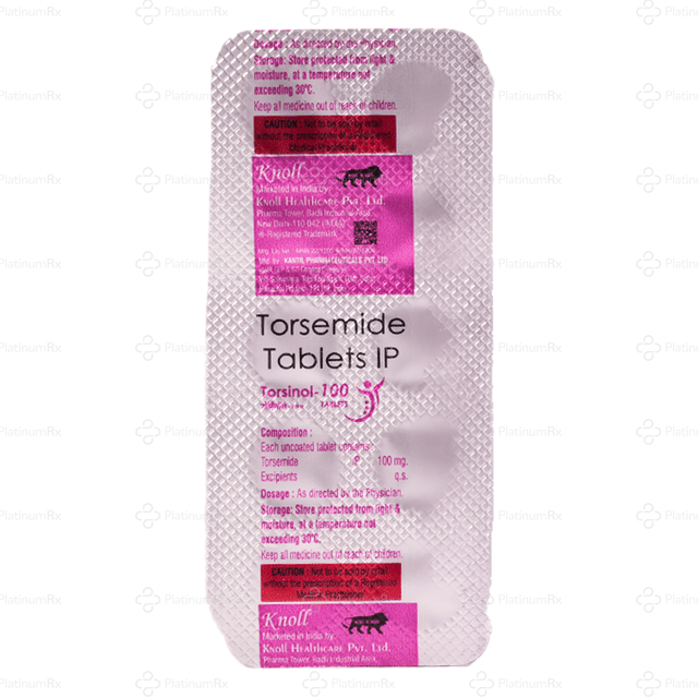 Torsinol 100mg Tablet 10s