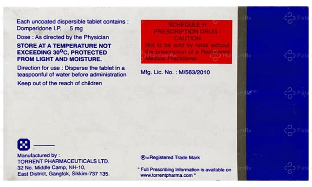 Domstal 5mg Tablet DT 15s
