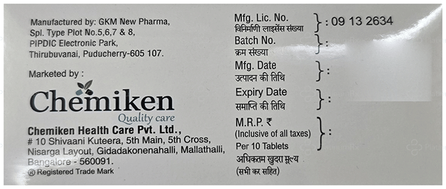 Telmigift MT 23.75/40mg Tablet ER 10s