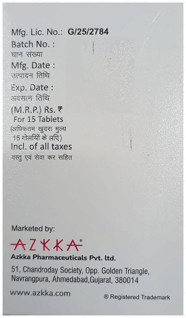 Azuvas F 160/10mg Tablet 15s