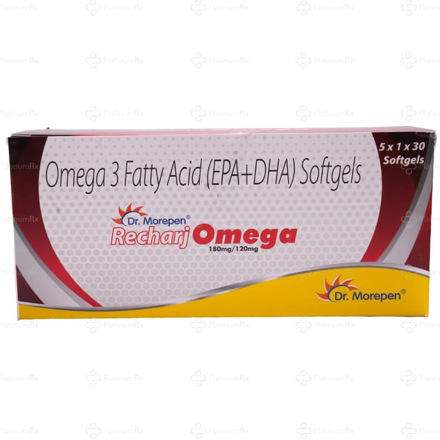 Recharj Omega 120/180mg Capsule 30s
