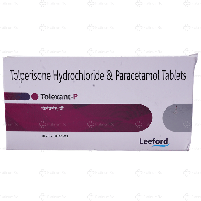 Tolexant P 150/325mg Tablet 10s