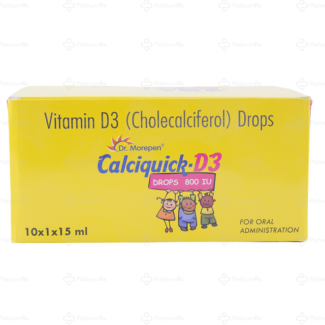 Calciquick D3 Drops 15ml