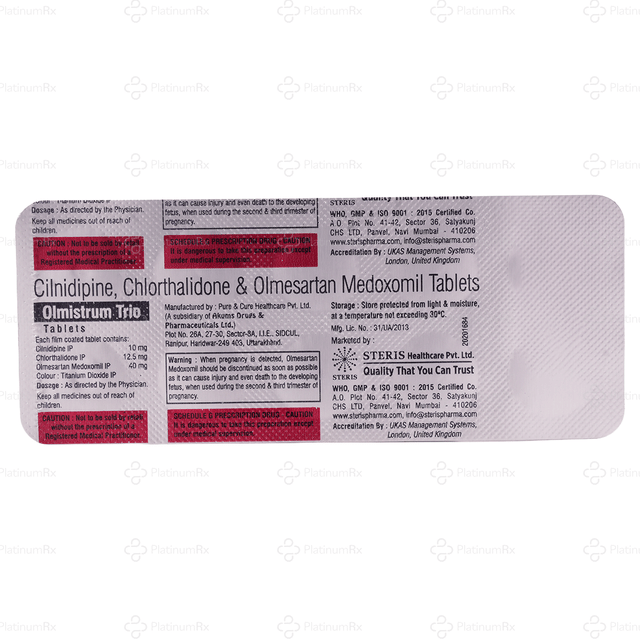 Olmistrum Trio Tablet 10s