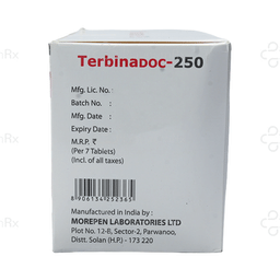 Terbinadoc 250mg Tablet 7s