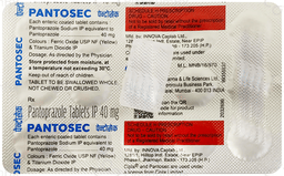 Pantosec 40mg Tablet 15s
