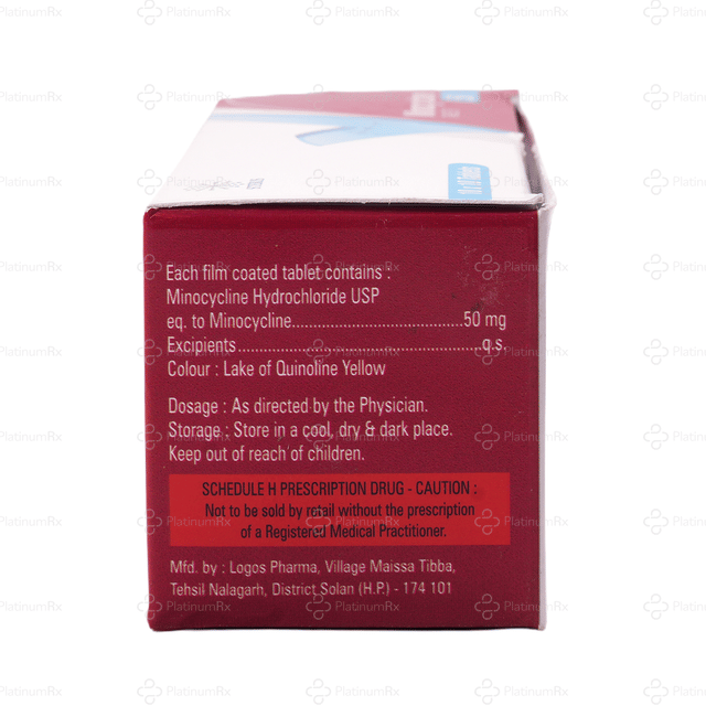 Minocyclone 50mg Tablet 10s