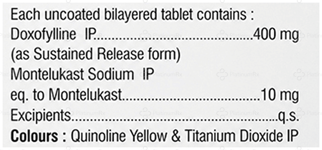 Doxorap M 400/10mg Tablet SR 10s