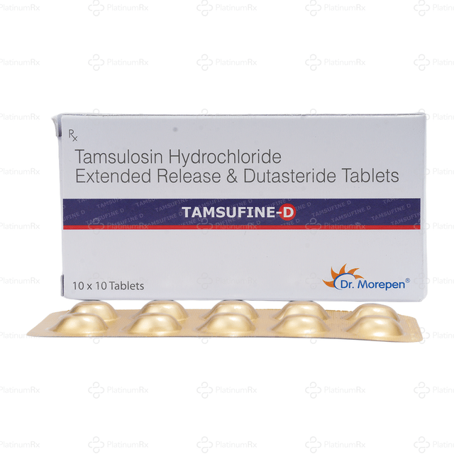 Tamsufine D ER 0.5/0.4mg Tablet 10s