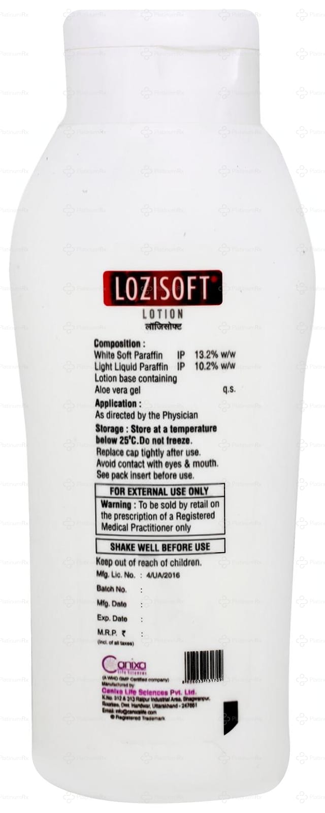 Lozisoft Lotion 200ml