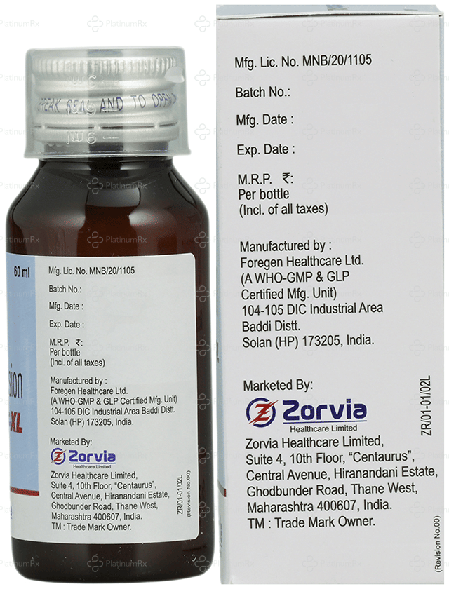 Glazenta XL 6mg Oral Suspension 60ml