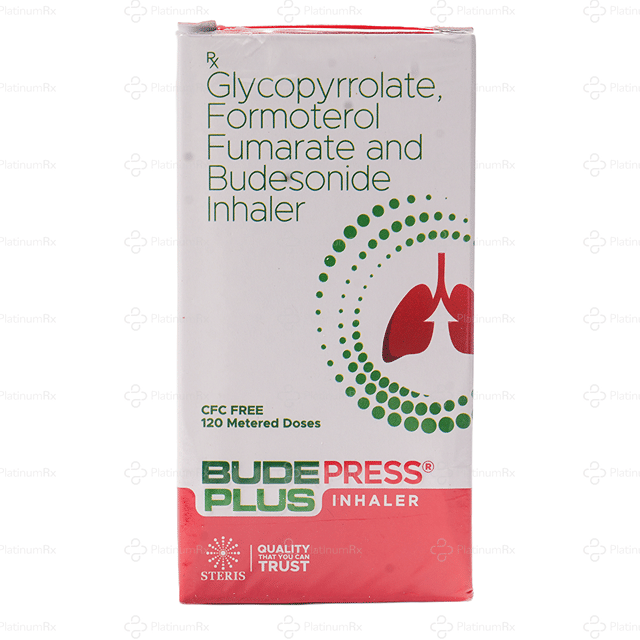 Budepress Plus Inhaler 1s