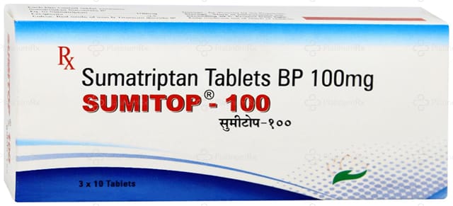 Sumitop 100mg Tablet 10s