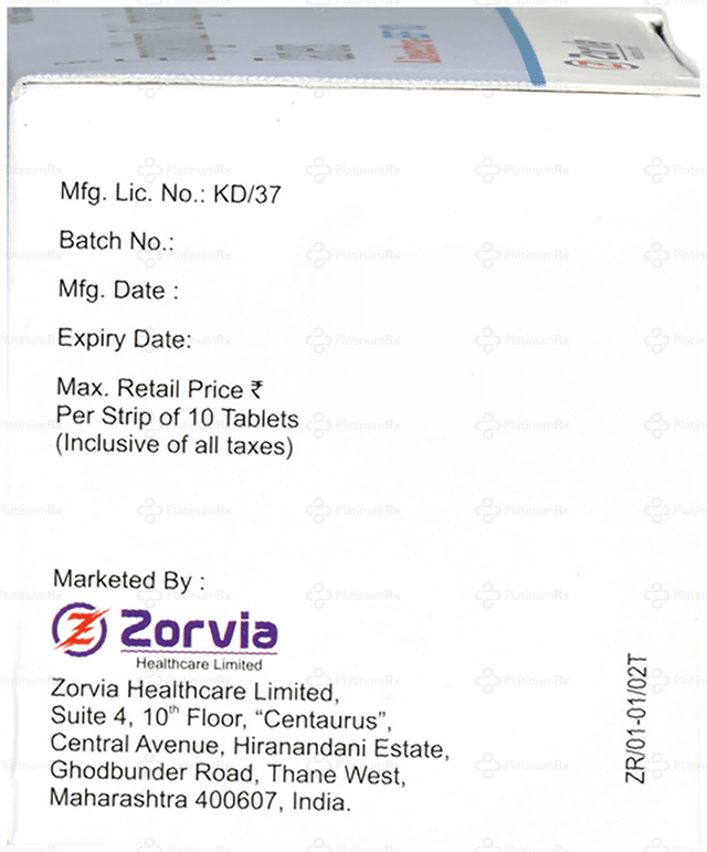 Linectra EF 10/5mg Tablet 10s