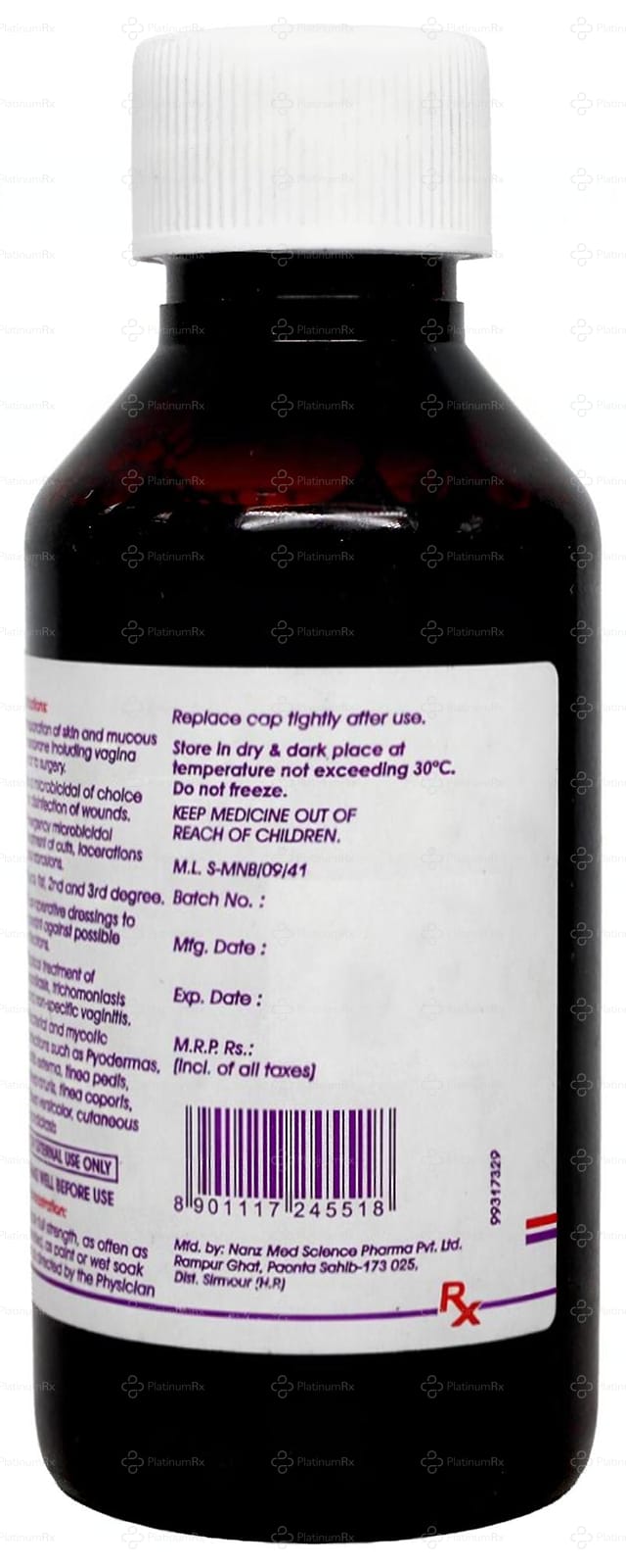 Cipladine 7.5% Solution 100ml