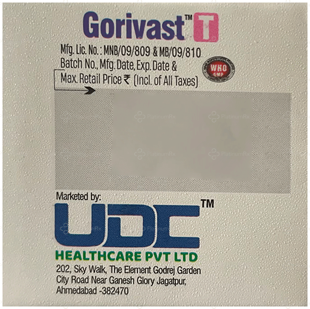 Gorivast T 10/40mg Tablet 10s