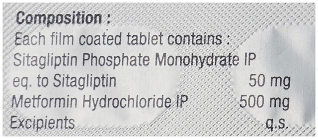 SITAeco M 500/50mg Tablet 15s