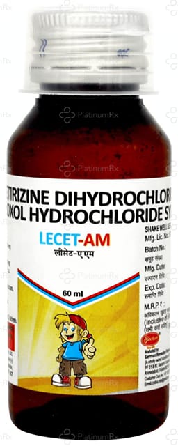 Lecet AM 2.5/30mg Syrup 60ml