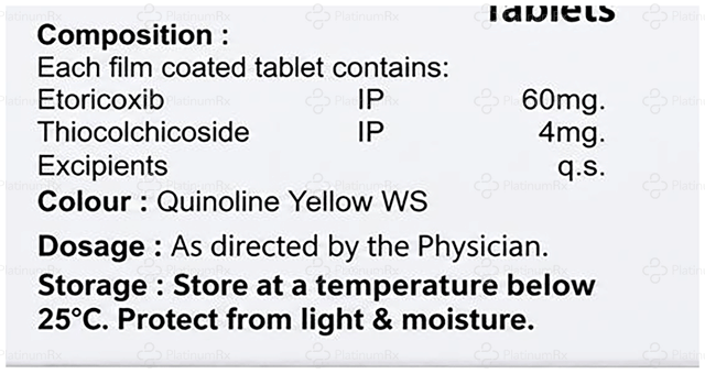 Etorvio MR 60/4mg Tablet 10s