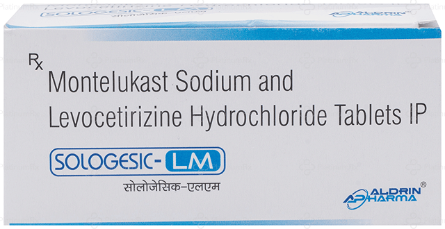 Sologesic LM 5/10mg Tablet 10s