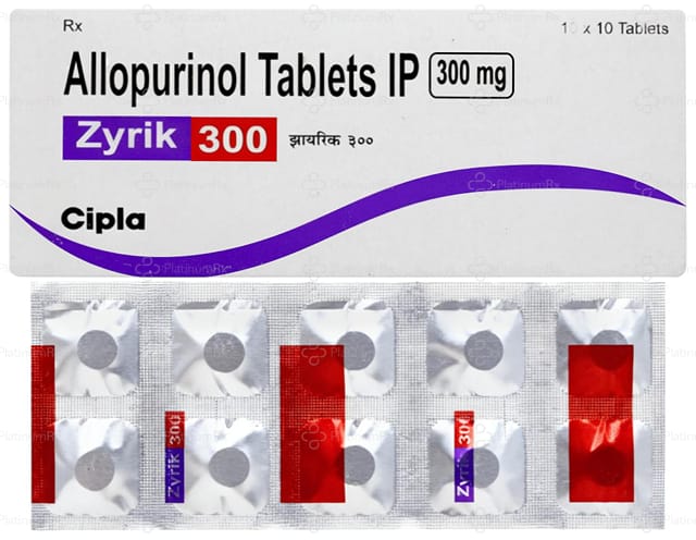 Zyrik 300mg Tablet 10s