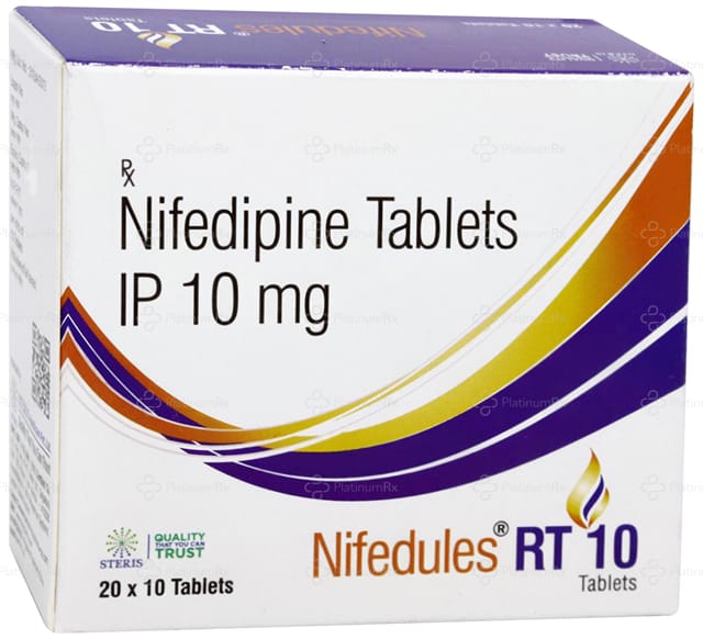 Nifedules Rt 10mg Tablet 10s