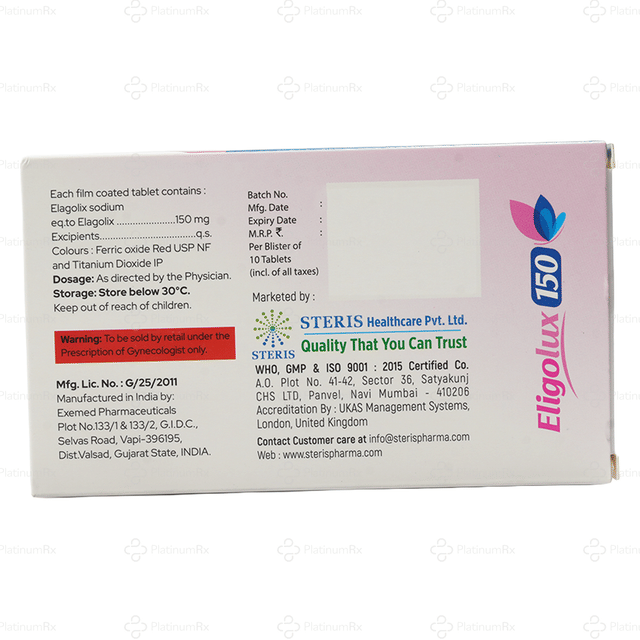 Eligolux 150mg Tablet 10s