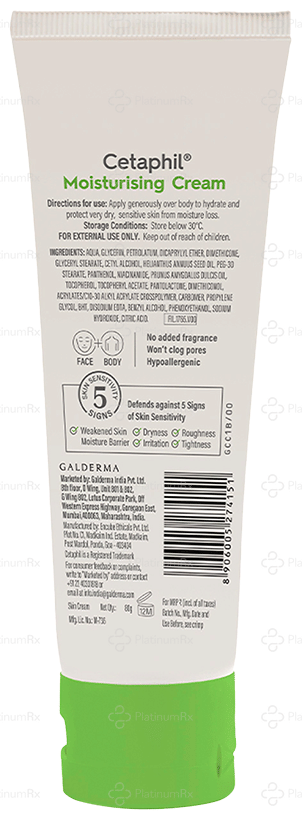 Cetaphil Moisturising Cream 80gm