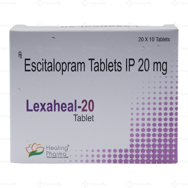 Lexaheal 20mg Tablet 10s