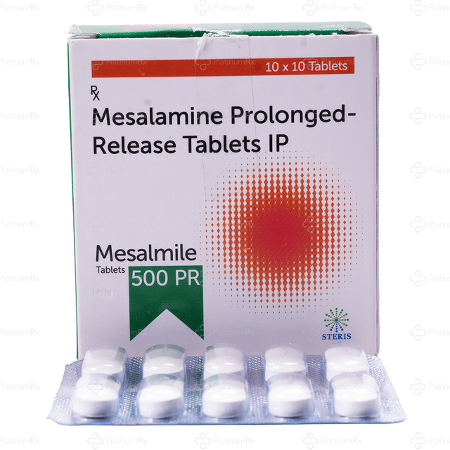 Mesalmile 500mg Tablet PR 10s