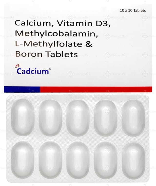 NU Cadcium Tablet 10s