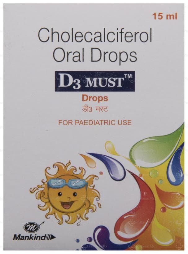 D3 Must Oral Drops 15ml