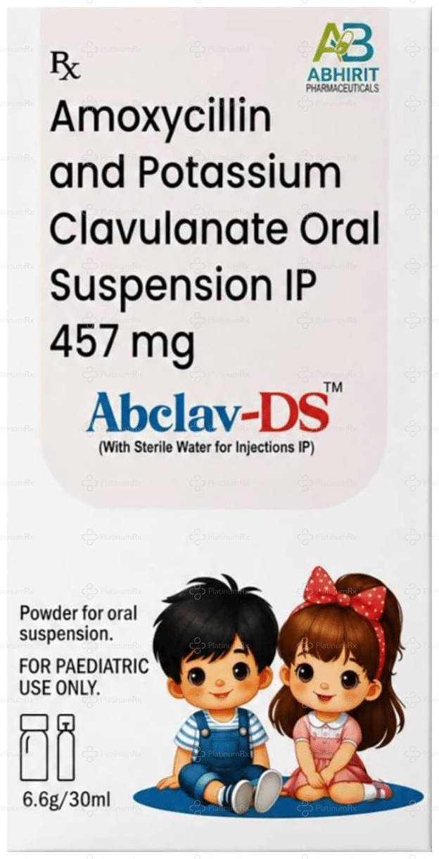 Abclav DS 400/57mg Oral Solution 30ml