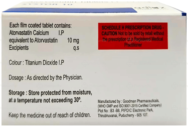 Systor 10mg Tablet 10s