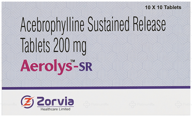 Aerolys 200mg Tablet SR 10s